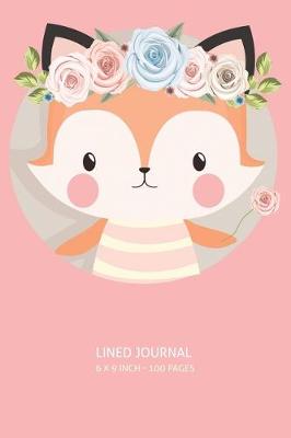 Cover of Cute Fox Lined Journal