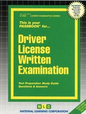 Book cover for Driver License Written Examination