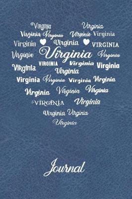 Book cover for Personalized Journal - Virginia