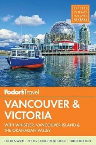 Cover of Fodor's Vancouver & Victoria