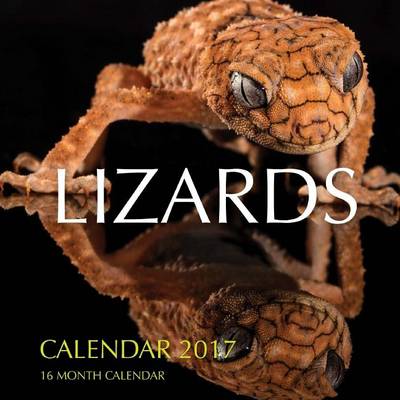 Book cover for Lizards Calendar 2017