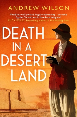 Book cover for Death in a Desert Land