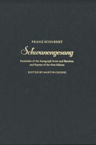 Cover of "Schwanengesang"