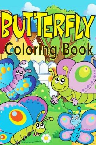 Cover of Butterfly Coloring Book