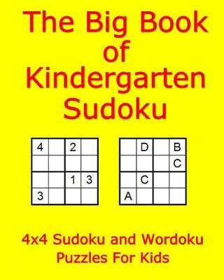 Book cover for The Big Book of Kindergarten Sudoku