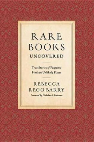 Cover of Rare Books Uncovered