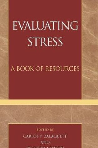 Cover of Evaluating Stress