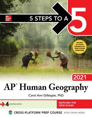 Book cover for 5 Steps to a 5: AP Human Geography 2021