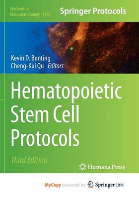 Book cover for Hematopoietic Stem Cell Protocols
