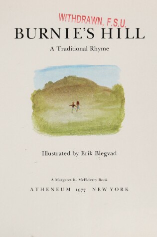 Cover of Burnie's Hill