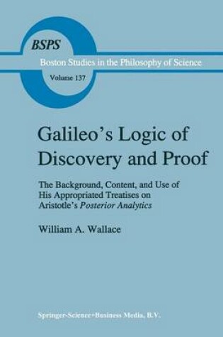 Cover of Galileo's Logic of Discovery and Proof