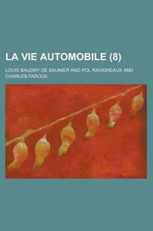 Cover of La Vie Automobile (8 )