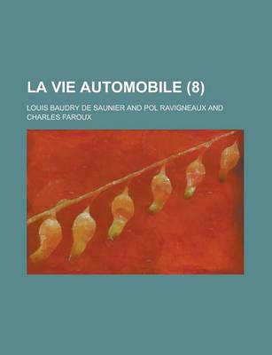 Book cover for La Vie Automobile (8 )