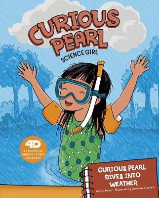 Book cover for Curious Pearl Dives into Weather