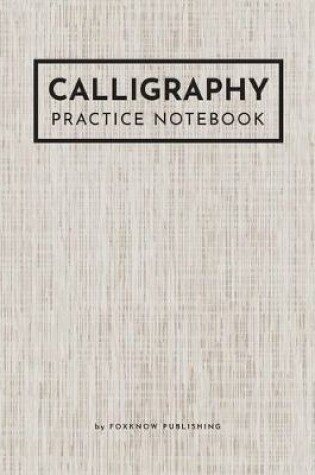 Cover of Calligraphy Practice Notebook