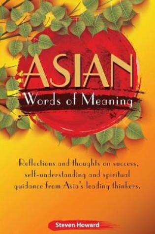 Cover of Asian Words of Meaning