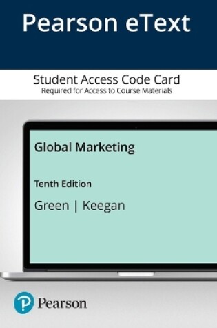 Cover of Global Marketing-- Access Code