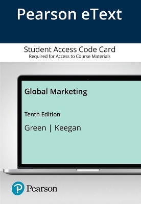 Book cover for Global Marketing-- Access Code