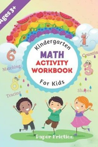Cover of Kindergarten Math Activity Workbook for Kids