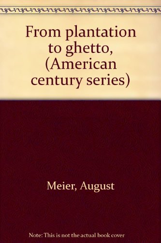 Book cover for Plantation Ghetto