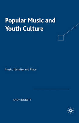Book cover for Popular Music and Youth Culture