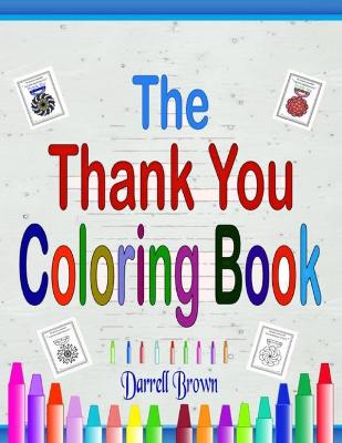 Book cover for The Thank You Coloring Book