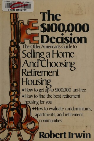 Book cover for The $100,000 Decision