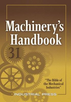 Book cover for Machinery’s Handbook (Large print edition)
