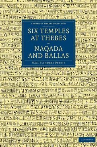 Cover of Six Temples at Thebes, Naqada and Ballas