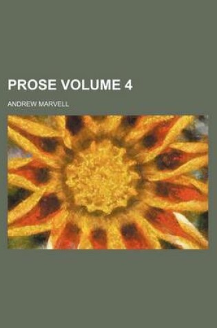 Cover of Prose Volume 4