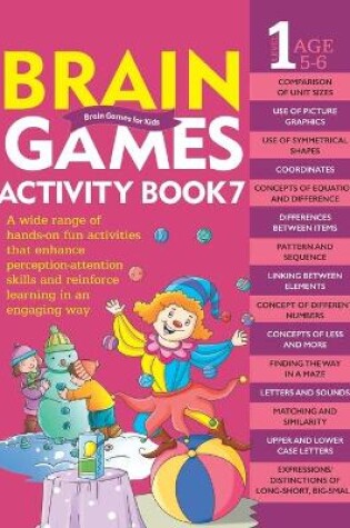 Cover of Brain Games Activity Book 7(Level-1)