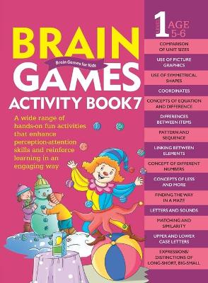 Book cover for Brain Games Activity Book 7(Level-1)