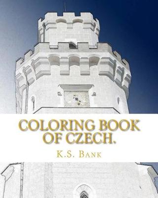 Book cover for Coloring Book of Czech.