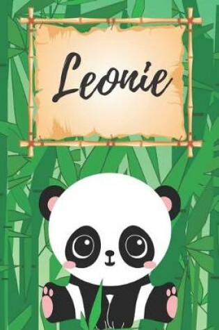 Cover of Leonie Notizbuch Panda / Malbuch / Kritzelbuch / Tagebuch / Journal / Notizheft / DIN A5 / Geschenke