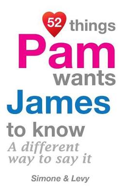 Book cover for 52 Things Pam Wants James To Know