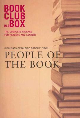 Book cover for Bookclub-in-a-Box Discusses 'People of the Book', the Novel by Geraldine Brooks