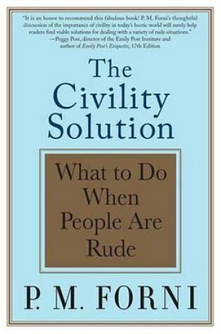 Cover of The Civility Solution