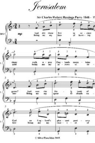 Cover of Jerusalem Easiest Piano Sheet Music