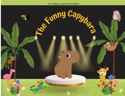 Book cover for The Funny Capybara