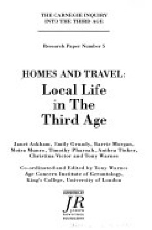 Cover of Homes and Travel