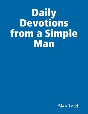 Book cover for Daily Devotions from a Simple Man