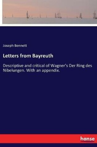 Cover of Letters from Bayreuth