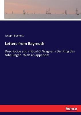 Book cover for Letters from Bayreuth