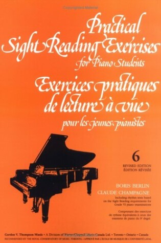 Cover of Sight Reading Exercises for Piano Students-Bk 6