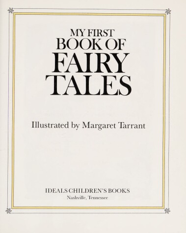 Cover of My First Book of Fairy Tales