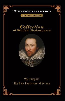 Book cover for William Shakespeare collection for 19 century books