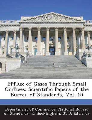 Book cover for Efflux of Gases Through Small Orifices