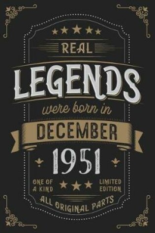 Cover of Real Legends were born n Dezember 1951