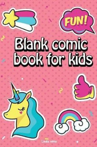 Cover of Blank comic book for kids