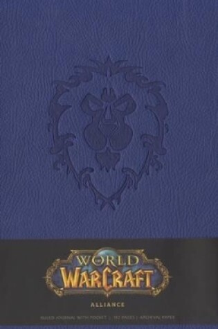 Cover of World of Warcraft Alliance Hardcover Ruled Journal (Large)